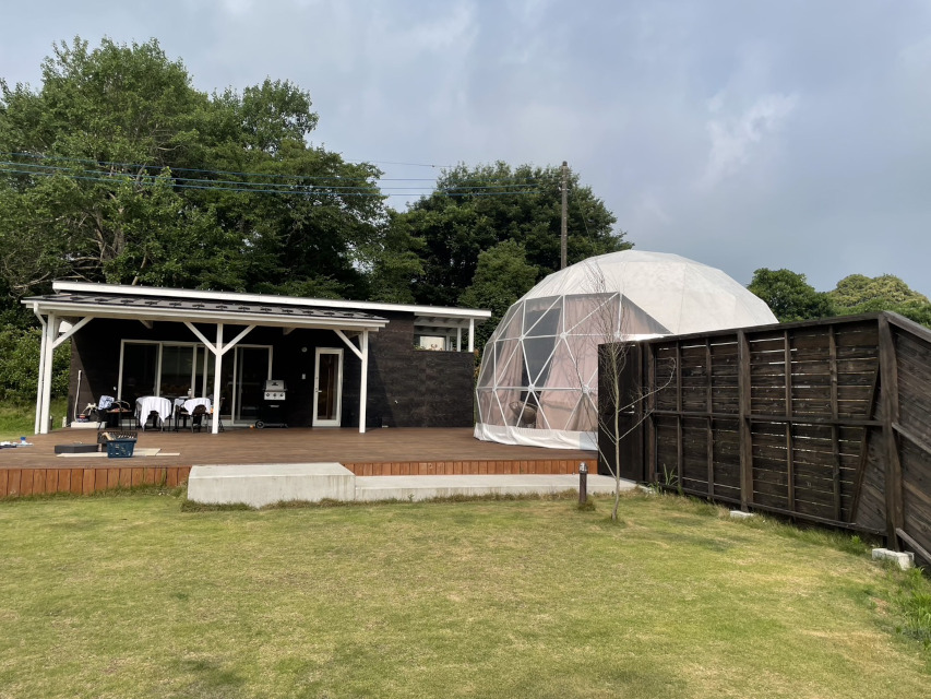 プライベートドッグリゾート、今回り用させて頂きました宿泊施設です